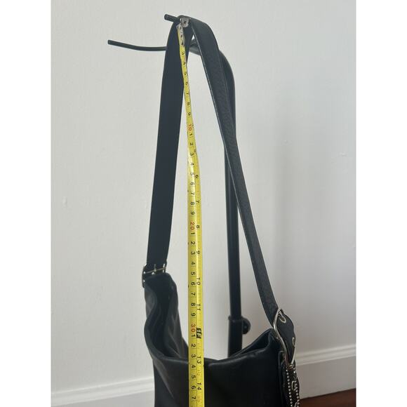 Vintage Y2K COACH Legacy Soho Black Leather Hobo Shoulder Bag 9186 Read Pls! - Picture 6 of 16